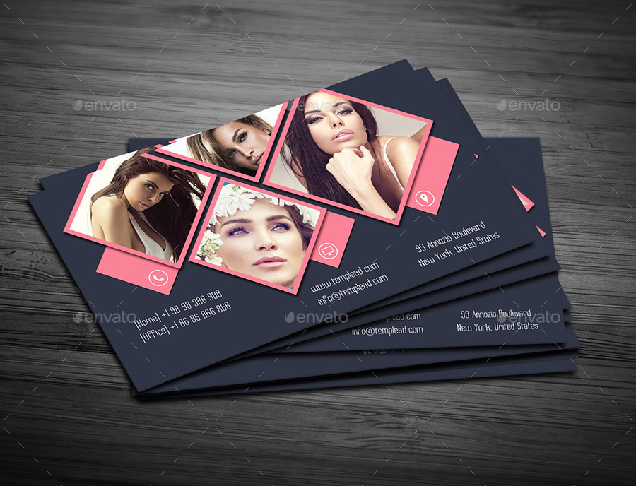 Photography Model Business Card by suzon_abdullah GraphicRiver